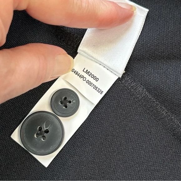 Women's Small Port Authority Black Stretchy Soft Shell Career 2 Button‎ Blazer - Picture 14 of 15